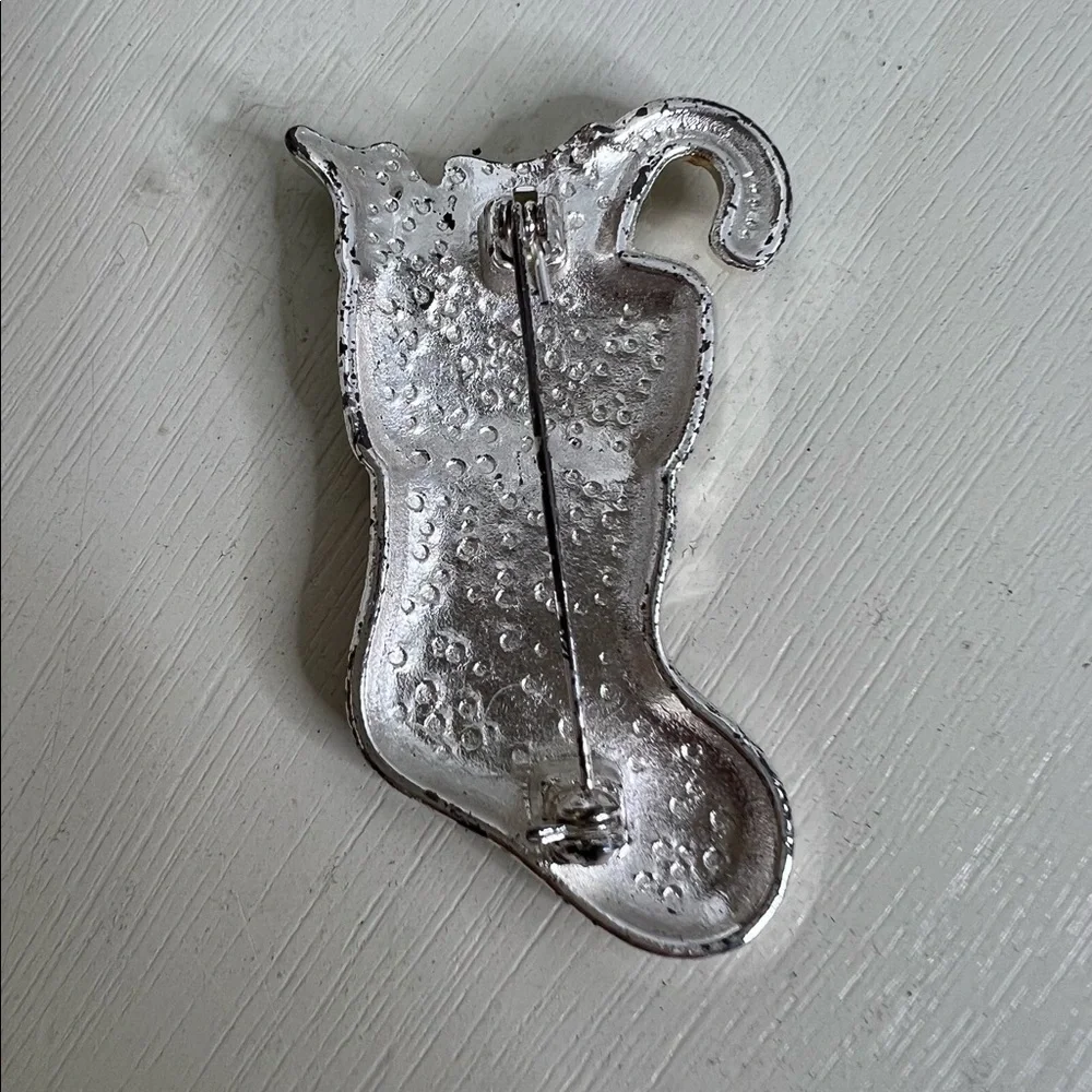 Brand New-Christmas Stocking Pin
